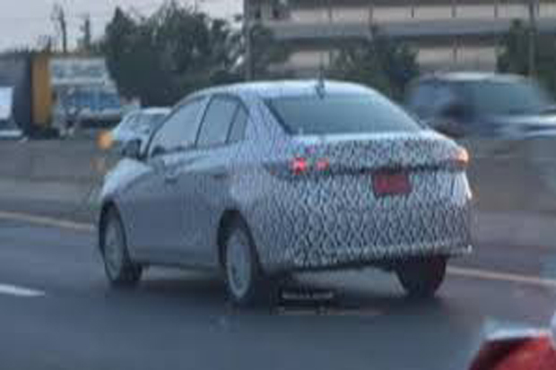 Toyota Vios Terbaru Tes di Thailand