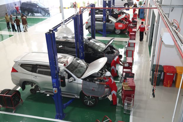 Dealer Kendaraan Penumpang Mitsubishi Motors Punya Identitas Visual Baru