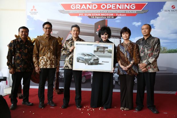 Dealer Kendaraan Penumpang Mitsubishi Motors Punya Identitas Visual Baru