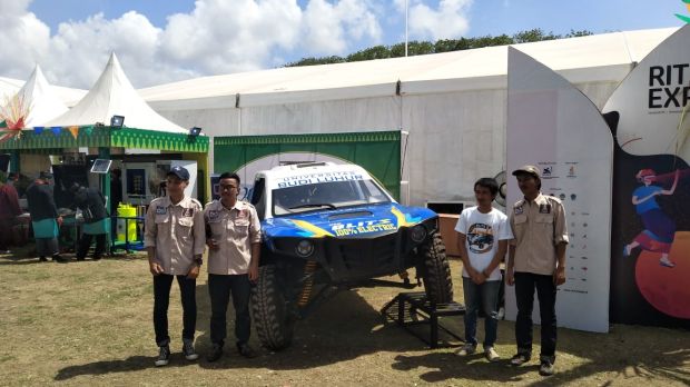 Neo Blitz Mobil Listrik Karya UBL Tebar Pesona di Ritech Expo 2019