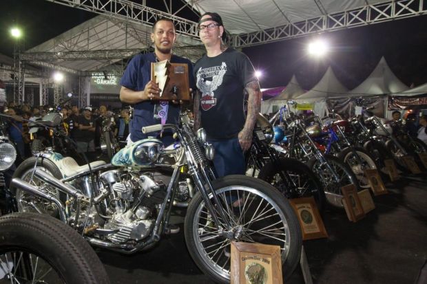Builder Dunia dan RI Jadi Saksi Perang Motor Custom Asli Bali