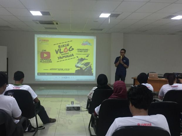 National Vlog Competition Anak Muda Jaman Now di Yamaha Sunday Race
