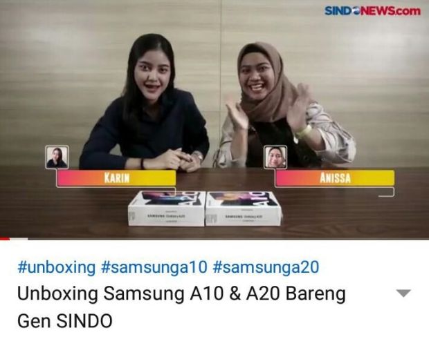 Unboxing Samsung A10...