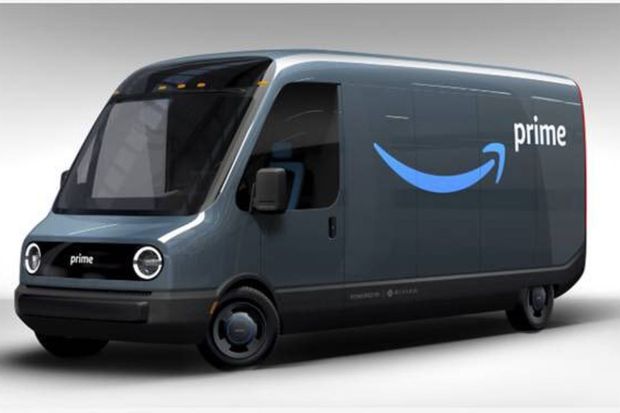 Amazon Beli 100 Ribu Unit Van Listrik Rivian, 2021 Mulai Beroperasi