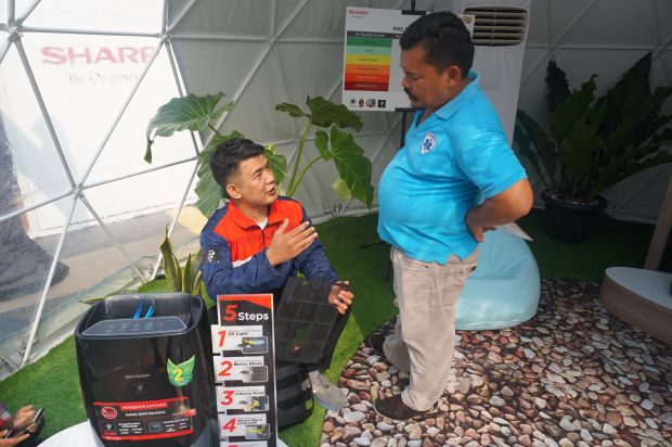 Hentikan Pemanasan Global, Sharp Indonesia Kampanye di CFD