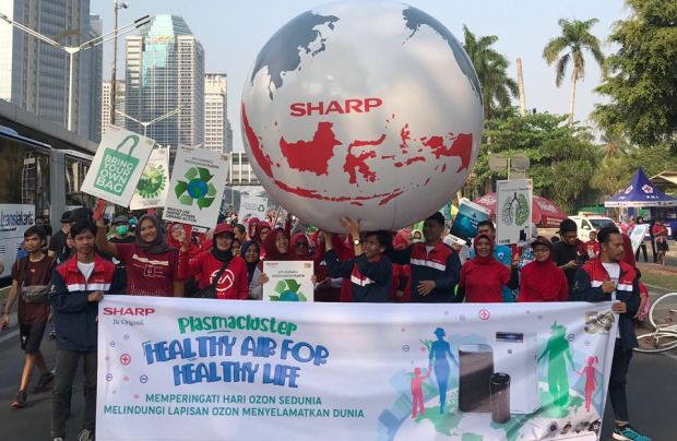 Hentikan Pemanasan Global, Sharp Indonesia Kampanye di CFD