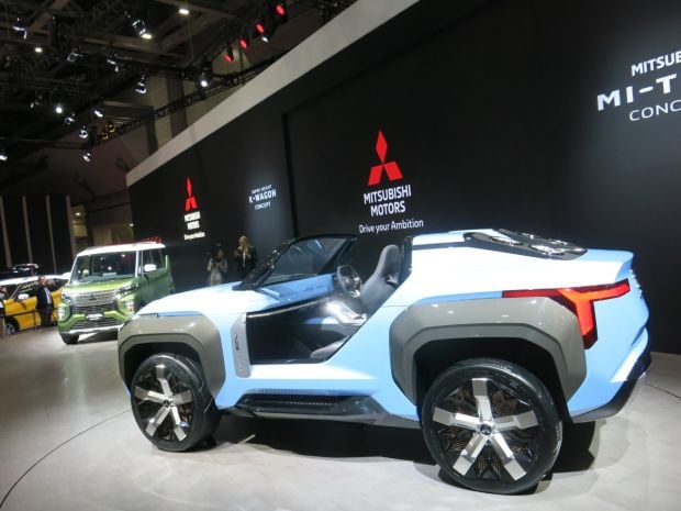 Wow, Mobil Konsep Mitsubishi Bisa Jalan dengan Alkohol