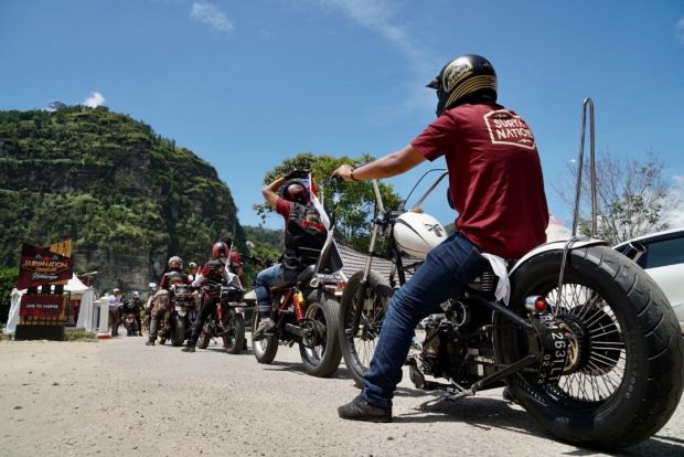 Horas! Suryanation Ridescape Ajang Motocamp Bikers Mampir di Medan