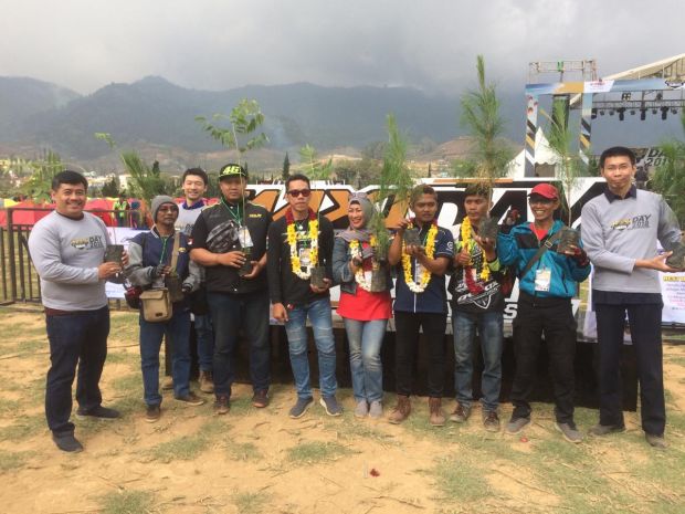 Acara Pamungkas Maxi Yamaha Day 2019 di Dieng Berlangsung Meriah