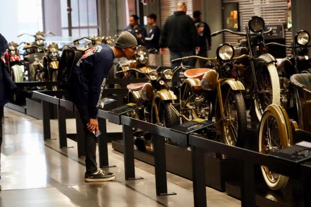 Tim Suryanation Motorland Serap Banyak Ilmu di Museum Harley-Davidson