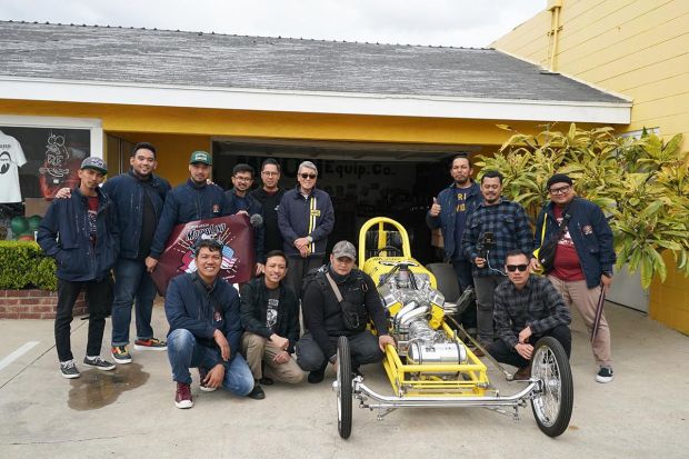 Tim Suryanation Motorland Sowan Ke Mooneyes Bertemu Chopper Dave