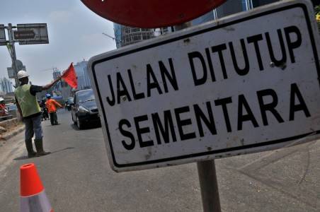 Tak ada penutupan jalan...