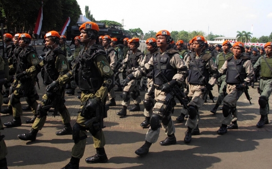 Antisipasi teror, pasukan...