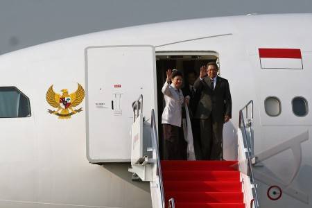 Perizinan pesawat Kepresidenan...