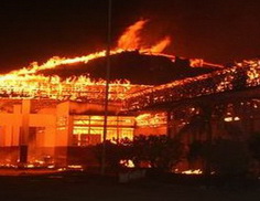 PT MAI bakar rumah warga...