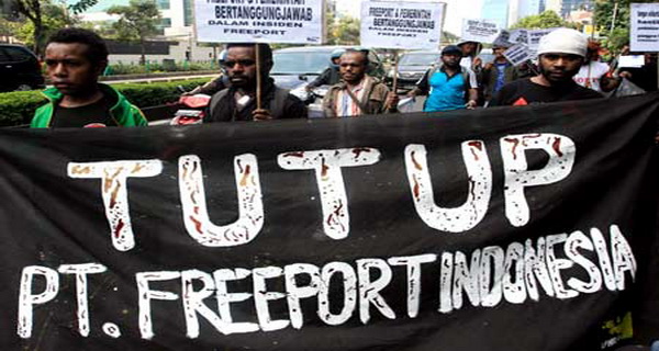 Pakai jasa asing, Freeport...