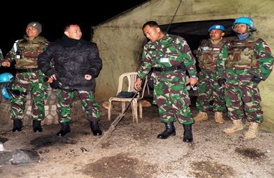 Komandan Indobatt tinjau...