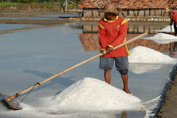 Impor garam untuk stok...