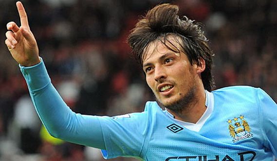 David Silva naik gaji