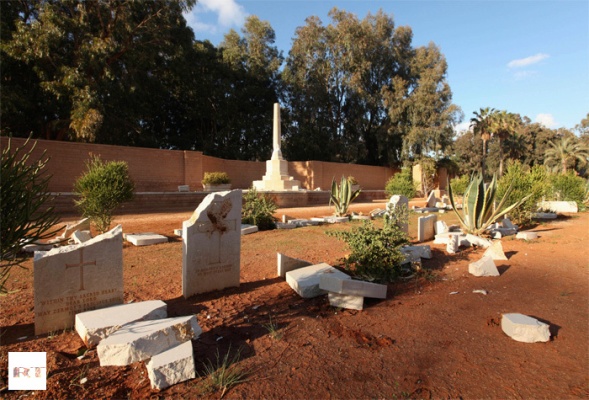 Makam tentara barat...