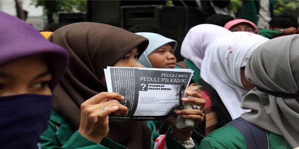 KPUD: Demo kan urusan...