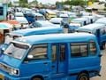 Penyesuain tarif angkot...
