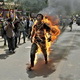 Demo Protes kedatangan...