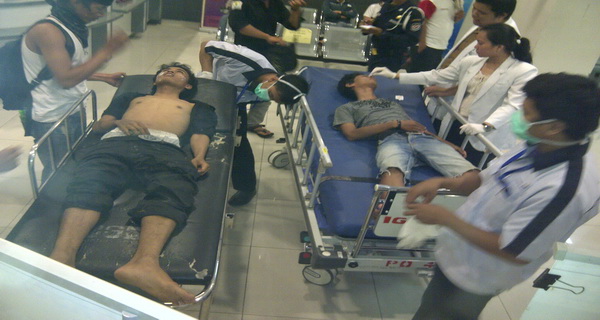 Satpam kampus YAI kena...