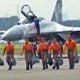 Jelang HUT TNI AU, Sukhoi...