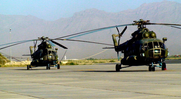 Helikopter buatan Rusia...