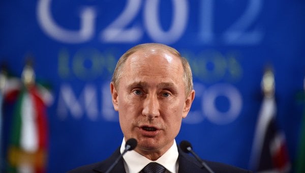 Vladimir Putin roadshow...