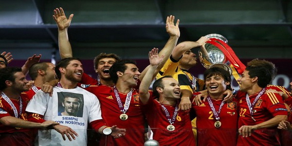 Akhirnya Spanyol mencetak...