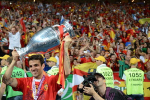 Fabregas tiba, fans...