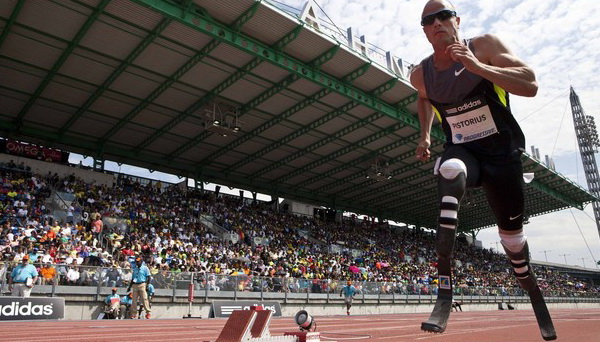 Pistorius, si atlet...