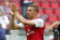 Podolski tak sabar debut...