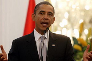 Presiden Obama ucapkan...