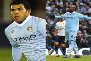 Carlos Tevez dan Balotelli...