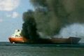 Evakuasi tanker terbakar...