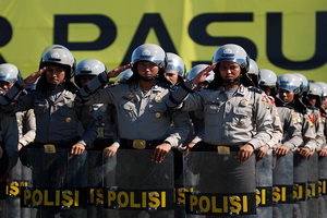Ribuan anggota polisi...