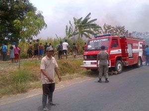 Puntung rokok ludeskan...