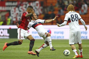 El Shaarawy hajar pertahanan...