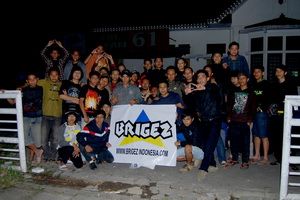 Geng motor Brigez keroyok...