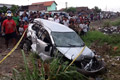 Ditabrak kereta, kakek...