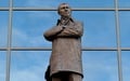 Patung Fergie resmi...