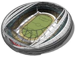 Stadion BMW, Jokowi...