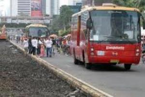 Bus kota nikmati busway