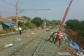 Jalur II rel Cilebut...