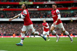 Arsenal pesta gol di...