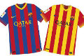 Inilah jersey Barcelona...