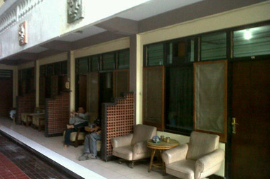 Kamar hotel di Bandung...